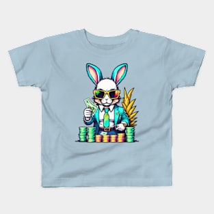 Tropical Bunny Treasure Kids T-Shirt